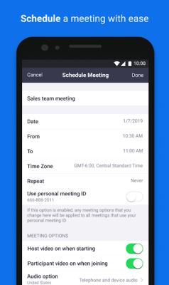 ZOOM Cloud Meetings