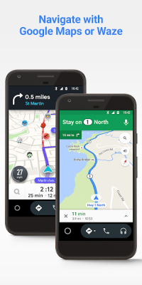 Android Auto - Google Maps, Media & Messaging