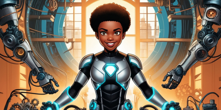 Forge of Innovation: Riri Williams' Journey to Uncover True Heroism logo