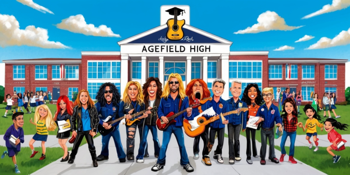 From Rockstar Legends to Agefield High: A New Scholastic Adventure logo