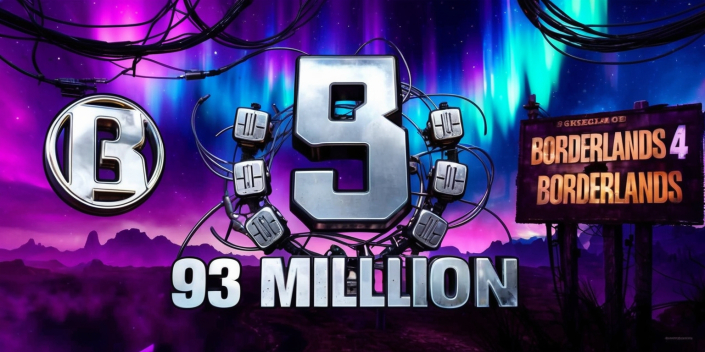 Borderlands Legacy Soars with 93 Million Units Sold and High Hopes for Borderlands 4 logo